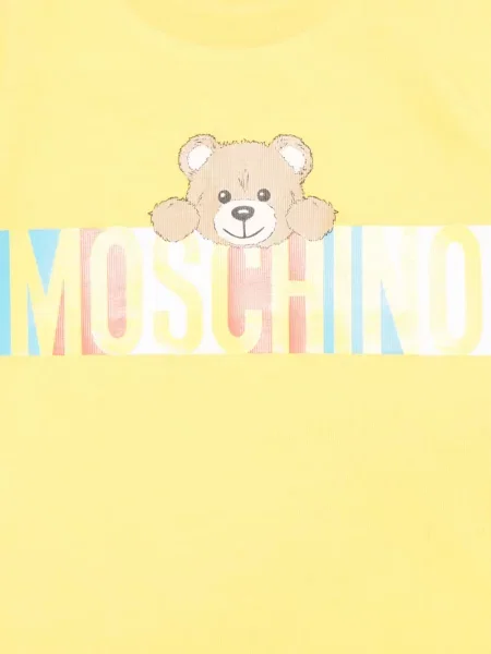 Koszulka dziecięca Moschino żółta
