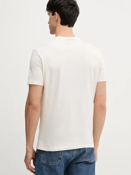 Armani Exchange t-shirt beżowa