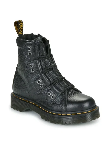 Dr. Martens bocanci de piele LTT cu platformă negru