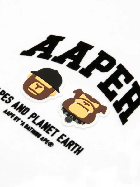 Hanorac Aape By A Bathing Ape alb