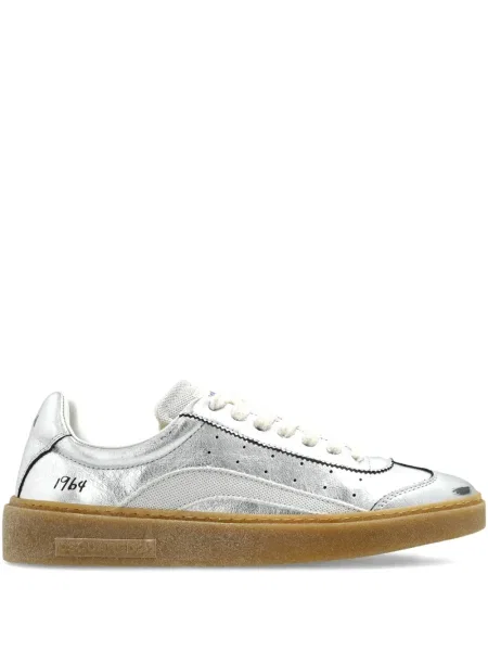 Sneakerși Dsquared2 cu șireturi din piele