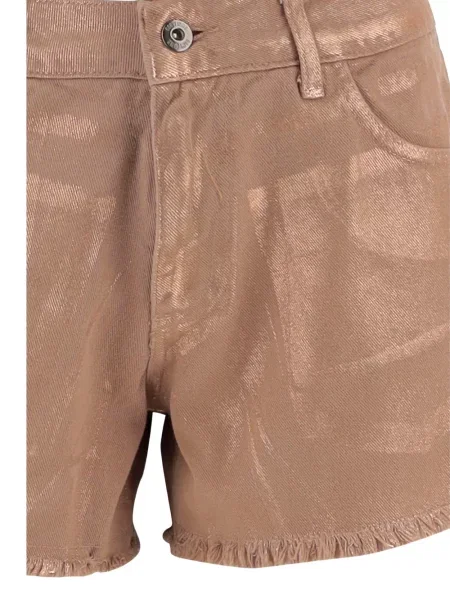 Džínové šortky Don't @ Me hnědé