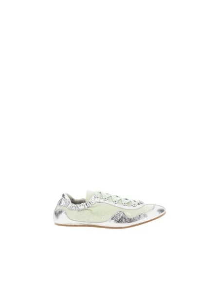 Sneakersy Cecilie Bahnsen skórzane zielone