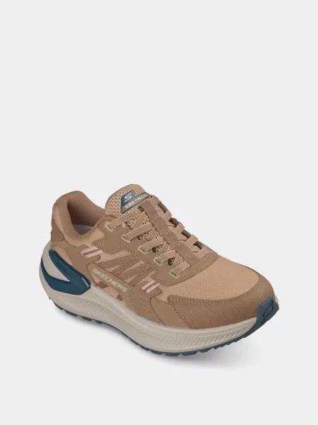 Кожаные кроссовки для бега Skechers коричневые