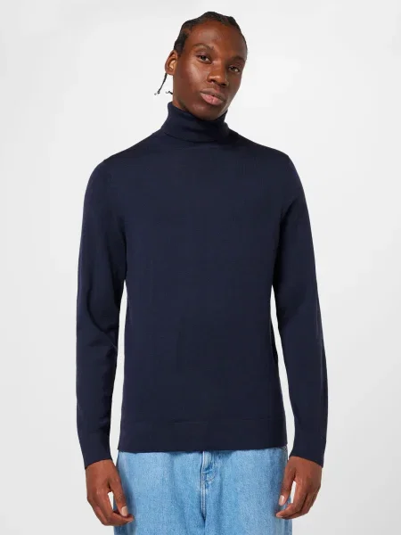 Pulover Calvin Klein de lână albastru