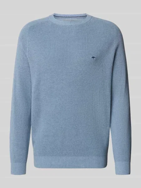 Sweter dzianinowy z czystej bawełny o kroju regular fit Fynch-hatton