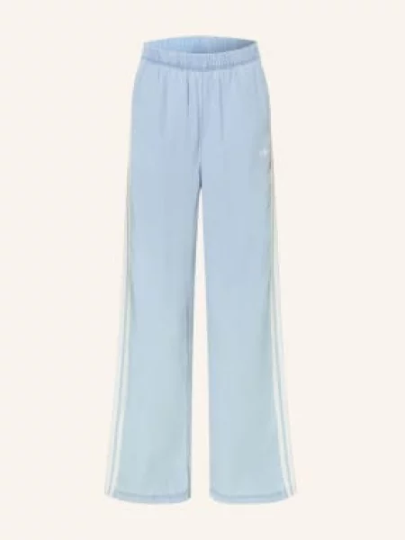 Adidas Originals Dżinsy Z Szerokimi Nogawkami Summer Glow Denim Wide Leg blau