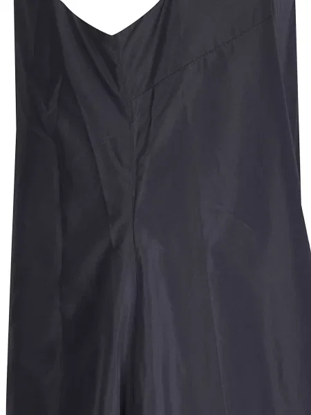 Миди рокля Róhe без ръкави а-линия черно