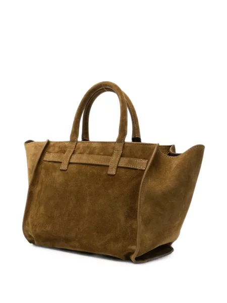 Τσάντα shopper Benedetta Bruzziches σουέτ καφέ