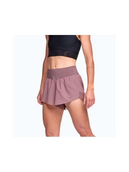 Шорти для бігу HOKA Glide 4" smokey quartz