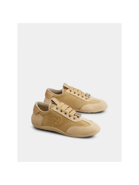 Sneakersy Roger Vivier brązowe
