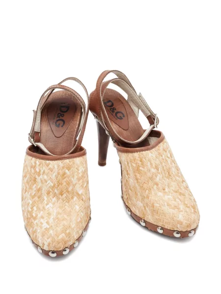 Sandale D&g din piele