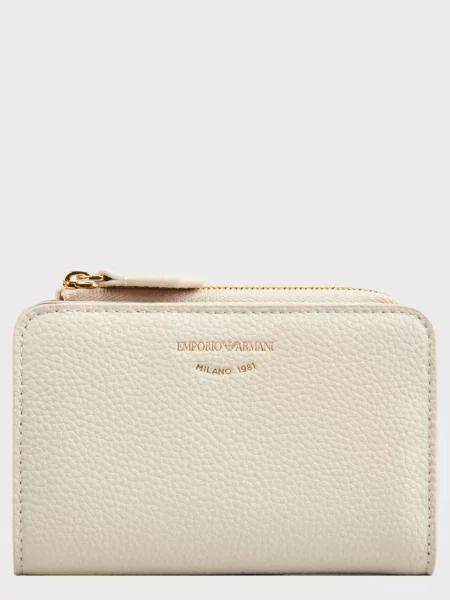 Кошелек Emporio Armani бежевый