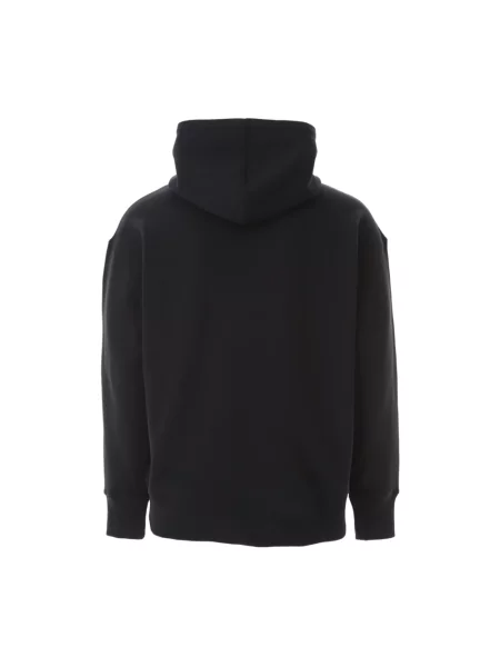 Bluza z kapturem Msgm czarna
