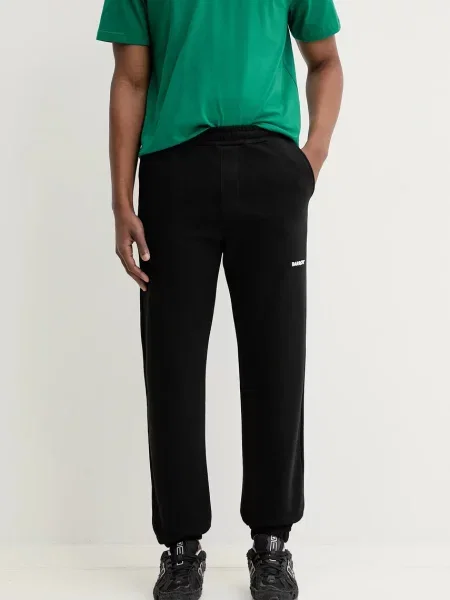 Bombažen spodnji del trenirke Barrow črna