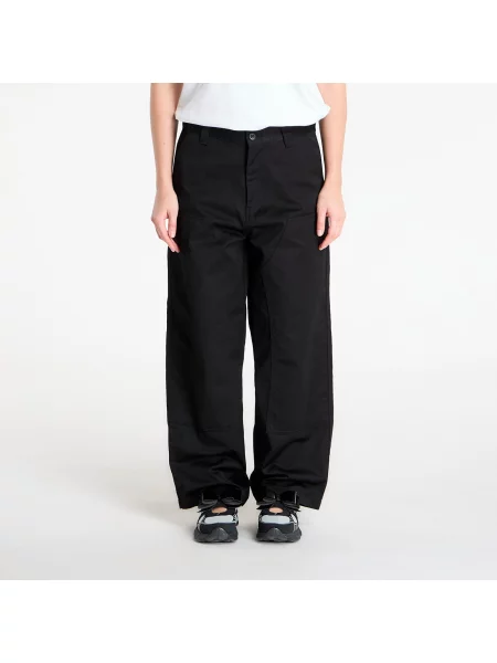 Pantaloni Carhartt WIP Brady Double Knee Chino Pant Black S negru