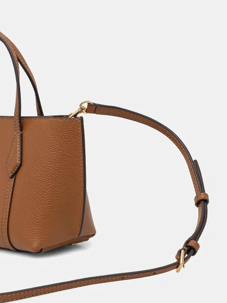 Кожаная сумка шоппер Tory Burch