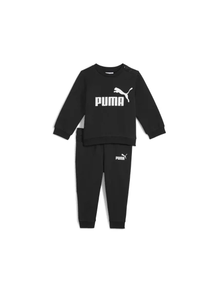 Дитячий Спортивний костюм PUMA Ess Crew Set Fl комбінований верх чорний