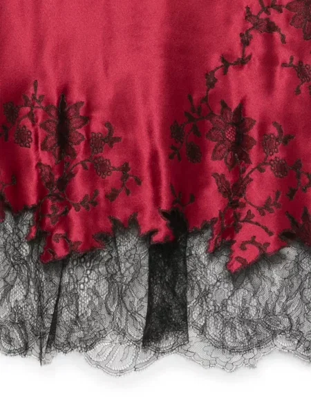 Rochie Carine Gilson din dantelă roșu