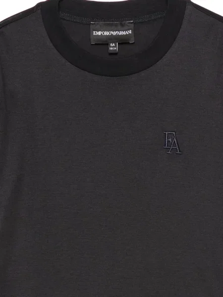 Koszulka dziecięca Emporio Armani czarna