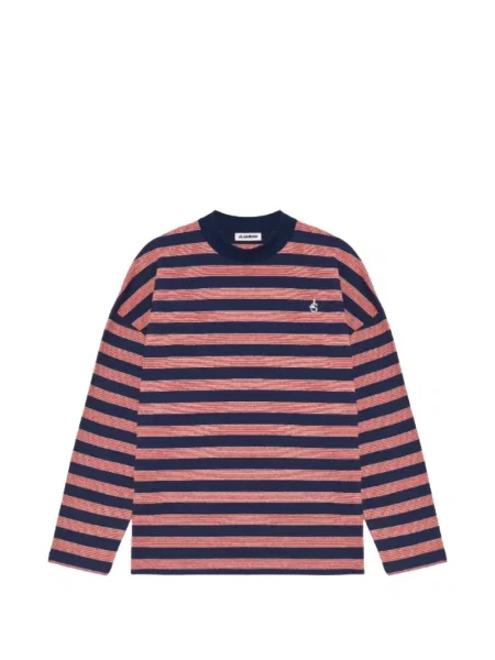 Lung tricou Jil Sander albastru