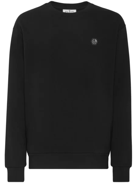 Hanorac Philipp Plein cu imagine negru