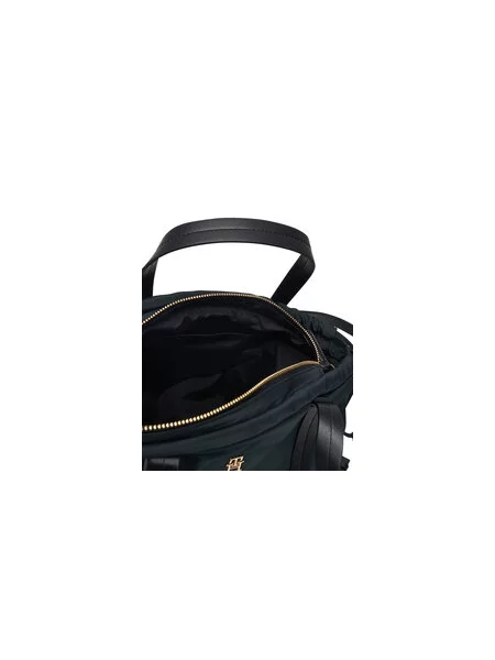 Tommy Hilfiger Nahrbtnik Th Soft Nylon Tote/Backpack črna