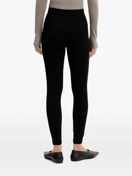Leggings La Mania tricotate negru