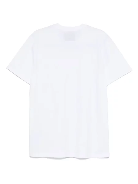 Tricou Moschino cu autograf alb