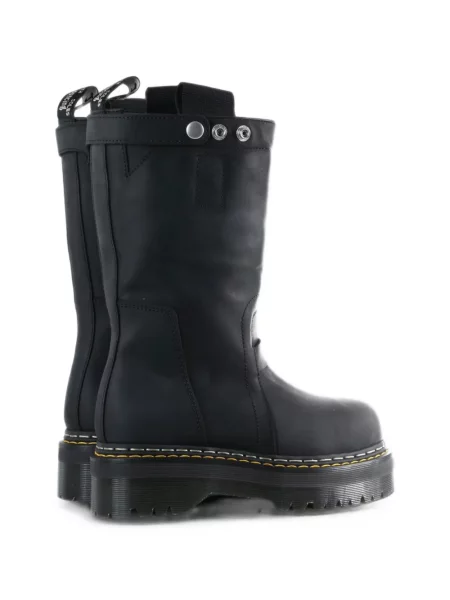 Botine Rick Owens cu platformă negru