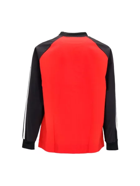 Kurtka bomber Adidas czerwony