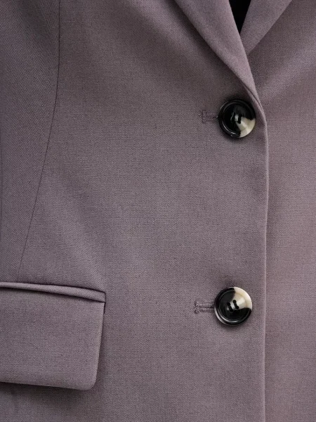 Піджак Sisley однобортний однотонний фіолетовий