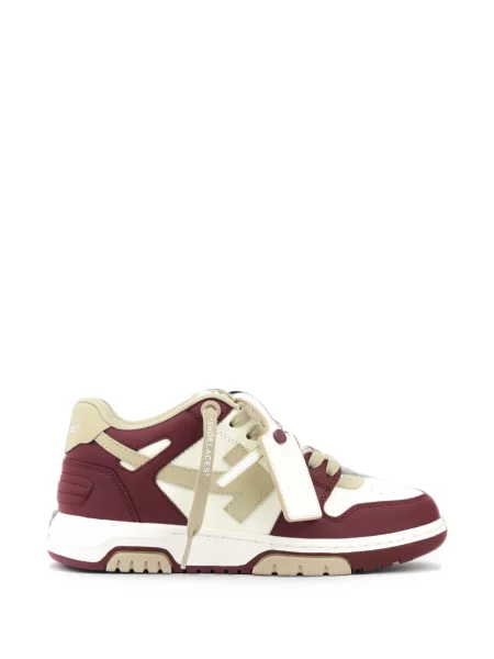 Sneakerși Off-white business alb