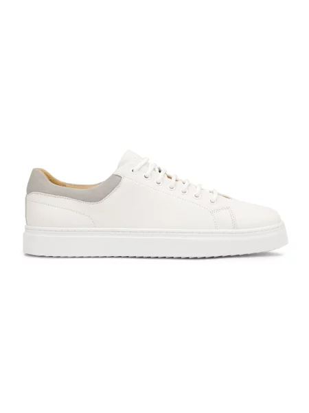 Sneakersy Kazar skórzane białe