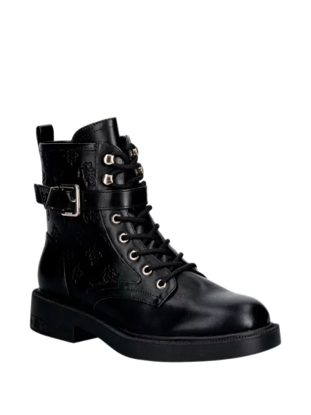 Botine Guess din piele negru