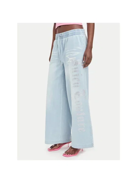 Juicy Couture Τζιν Wide Leg μπλε