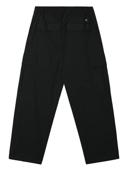 Cu centură pantaloni cargo Chocoolate negru
