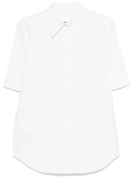 Cămașă Jil Sander de in alb