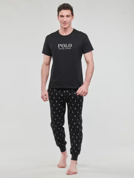 Polo Ralph Lauren Pidžama hlače crna