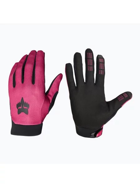 Cyklistické rukavice Fox Racing Ranger berry růžové