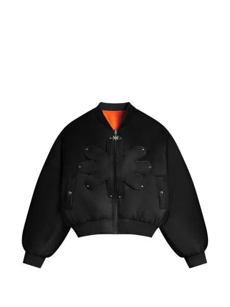 Geacă bomber Lostshdws reversibil cu autograf negru
