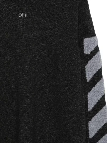 Pulover Off-white alb