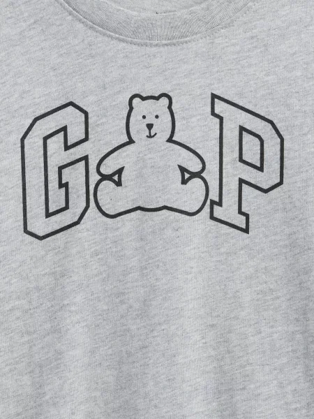 Gyerek póló Gap szürke