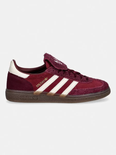 Σουέτ sneakers adidas Originals HANDBALL SPEZIAL LT W μπορντό