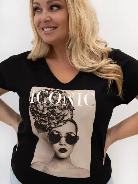 Tricou Relevance negru