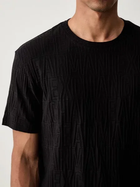 ARMANI EXCHANGE Póló fekete