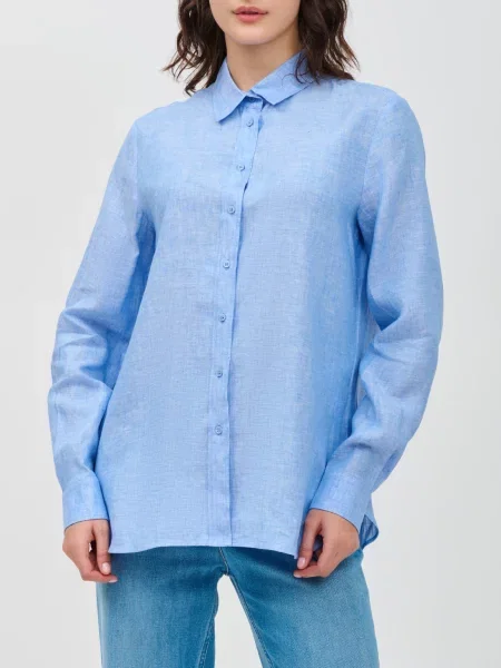 Сорочка Weekend Max Mara блакитна