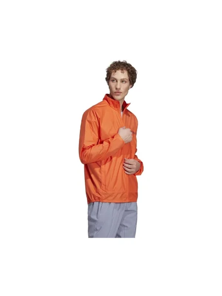 Geacă de vânt Adidas Terrex portocaliu