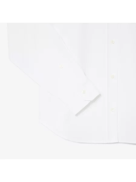 Lacoste Koszula Regular Fit biała
