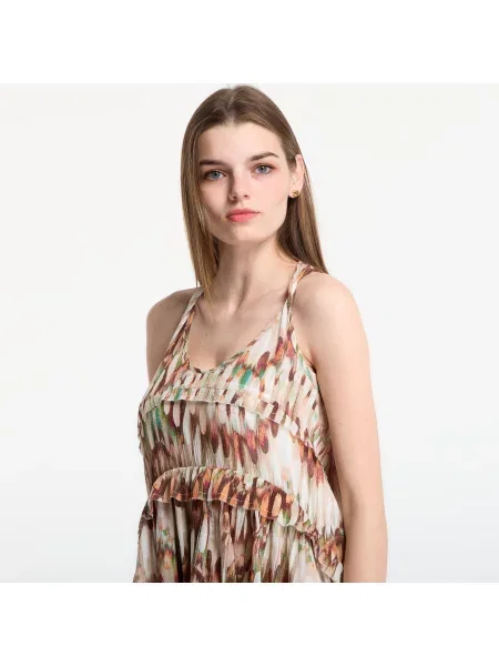 Мини рокля Allsaints розово